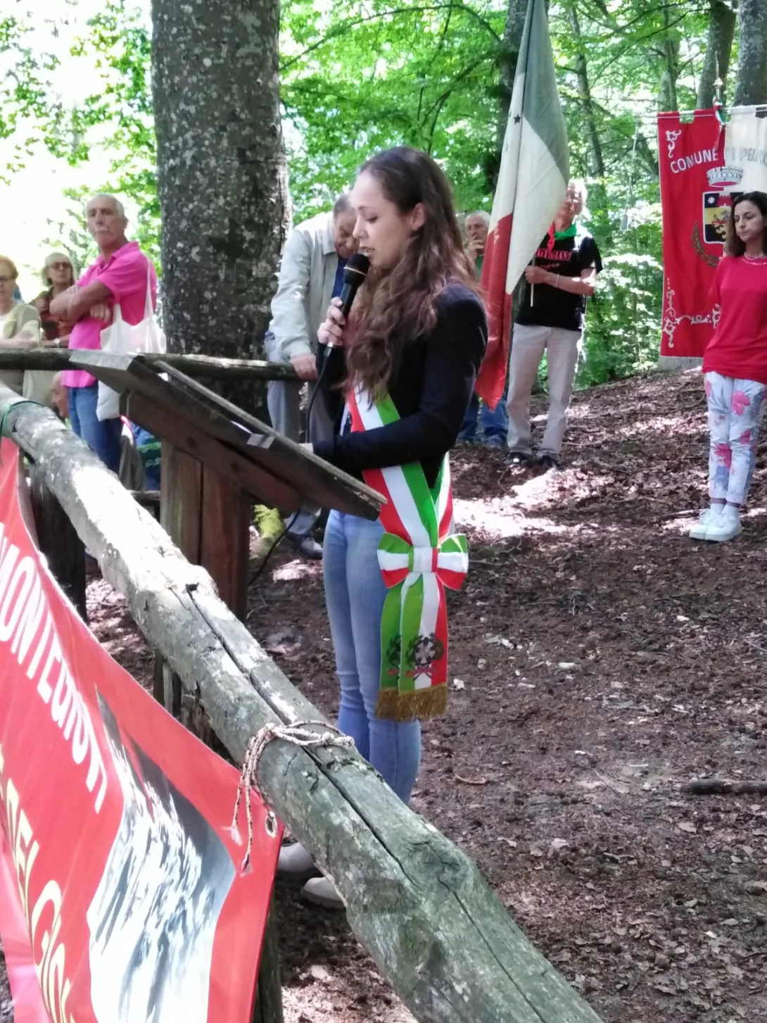 Letizia Perini al Monte Giovi