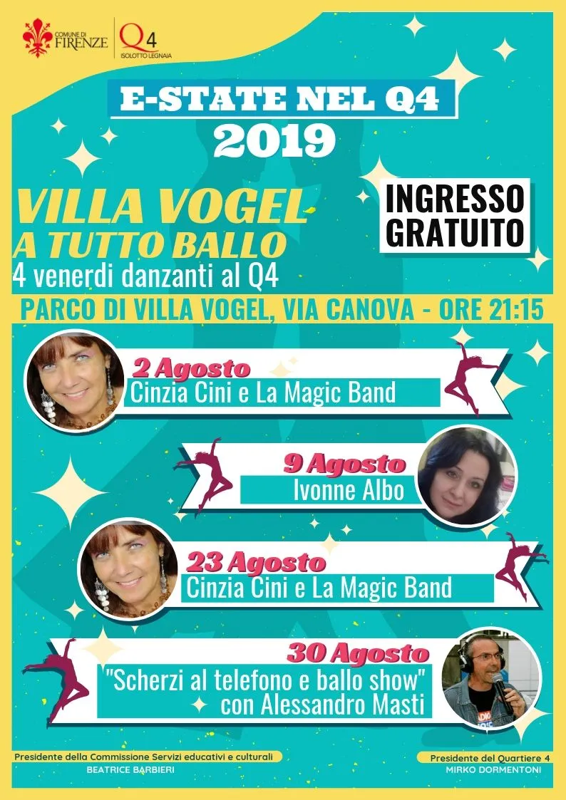 Villa Vogel a tutto ballo