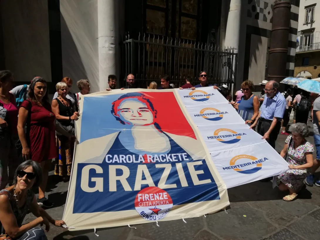 Presidio per Rackete