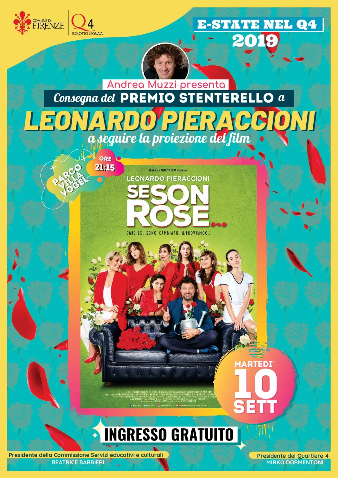 Premio Stenterello a Leonardo Pieraccioni