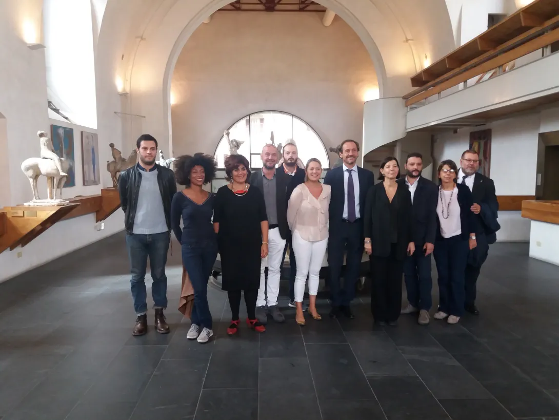 La Commissione cultura e sport al museo Marino Marini La Commissione cultura e sport al museo Marino Marini