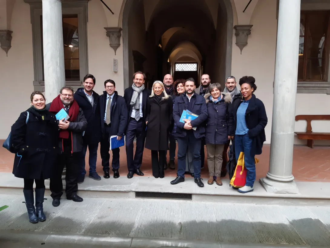 Commissione cultura all'Istituto degli Innocenti Commissione cultura all'Istituto degli Innocenti