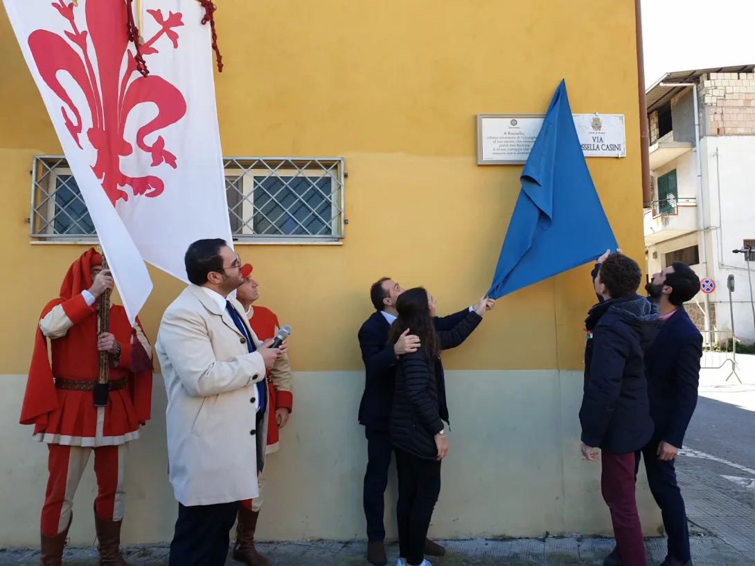Una strada a Palmi per Rossella Casini
