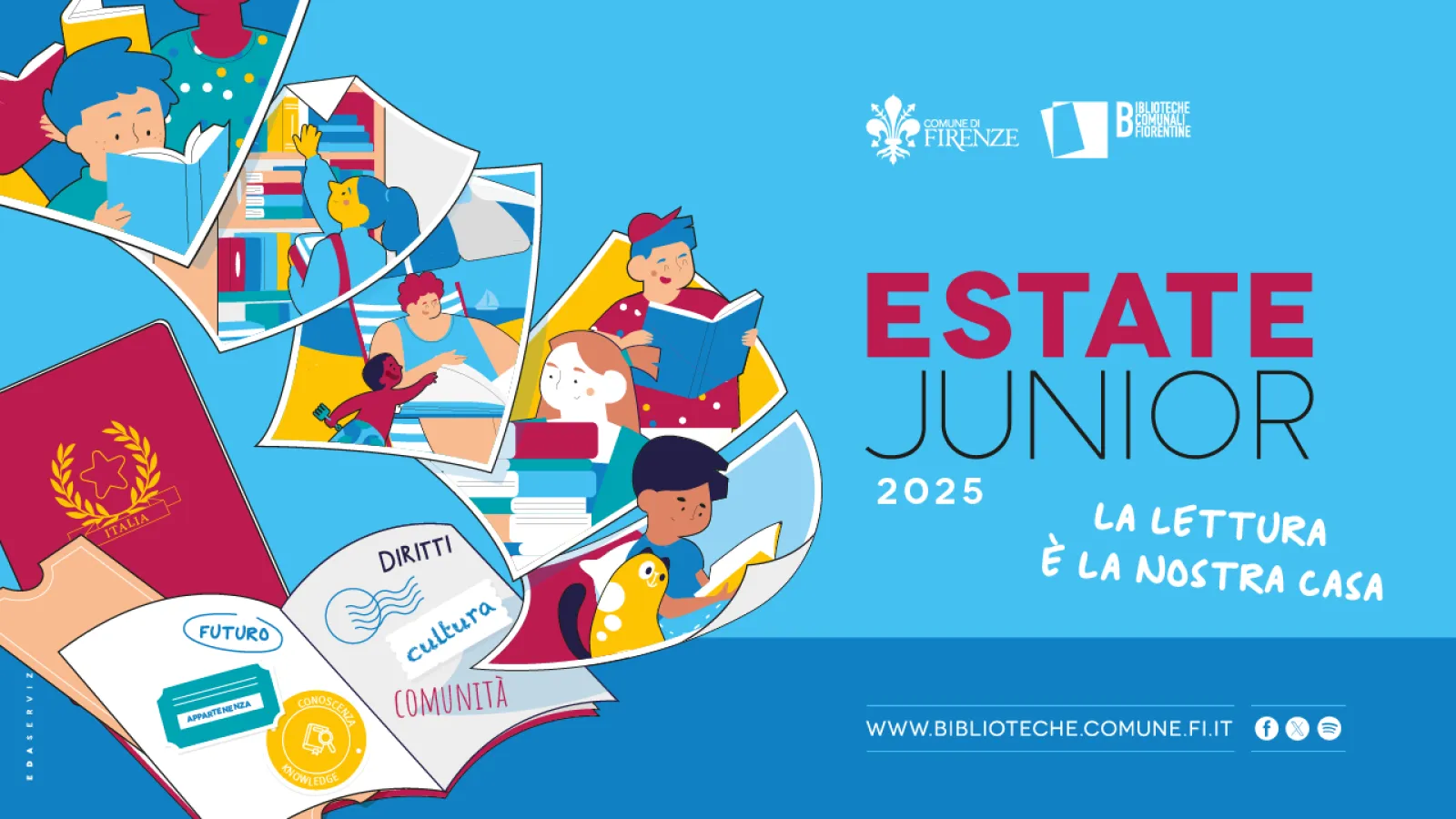 Estate junior 2025. La lettura è la nostra casa