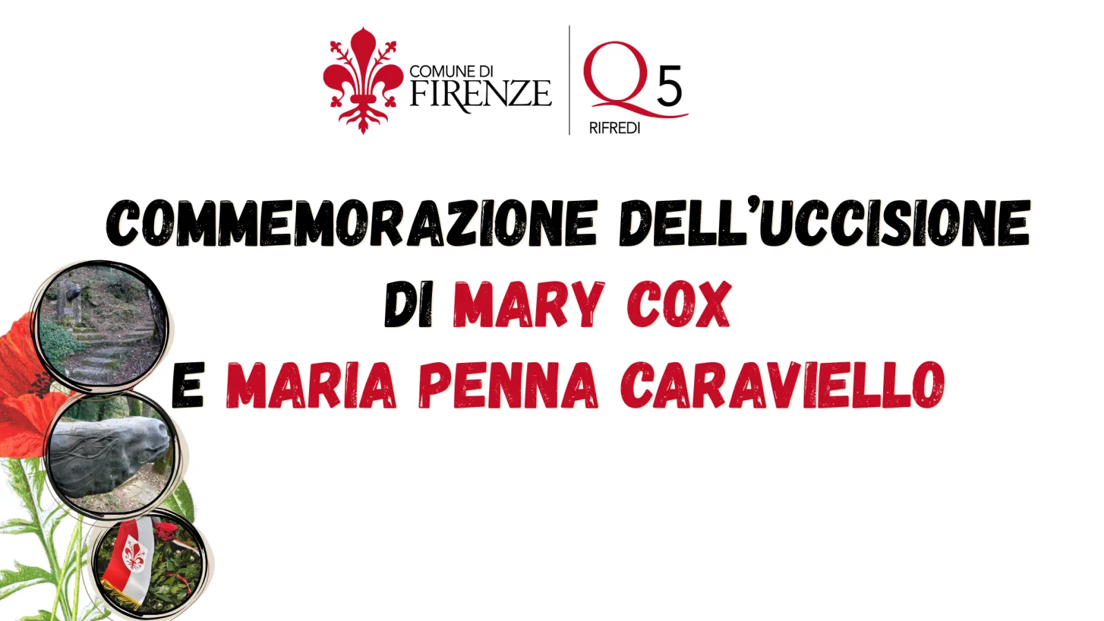Commemorazione dell’uccisione di Mary Cox e Maria Penna Caraviello 2026