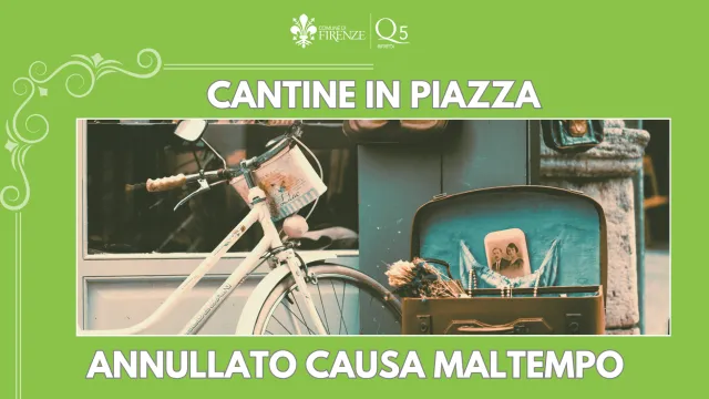 Cantine in Piazza – Domenica 5 ottobre ANNULLATO Quartieri