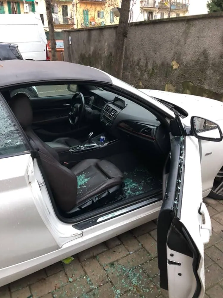 auto vandalizzate