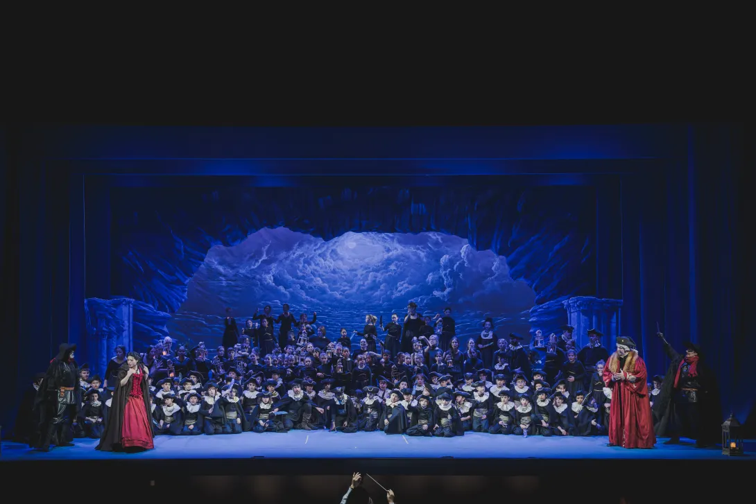 Un'immagine della rappresentazione