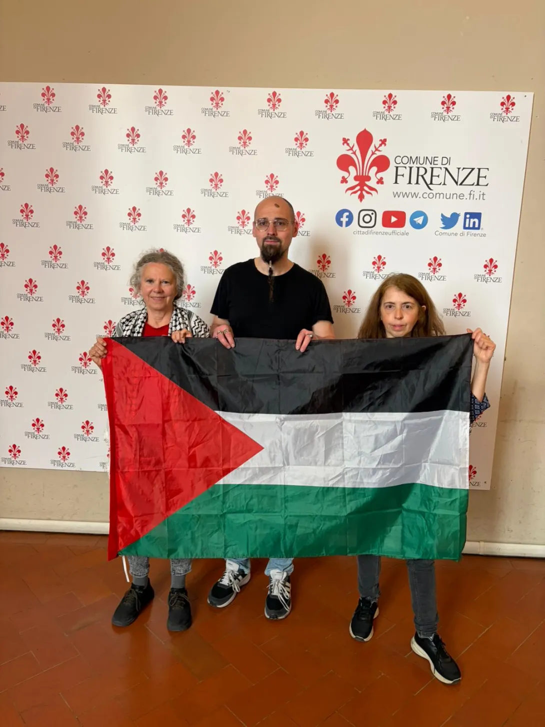 Palagi, Firenze per la Paestina Klinghoffer