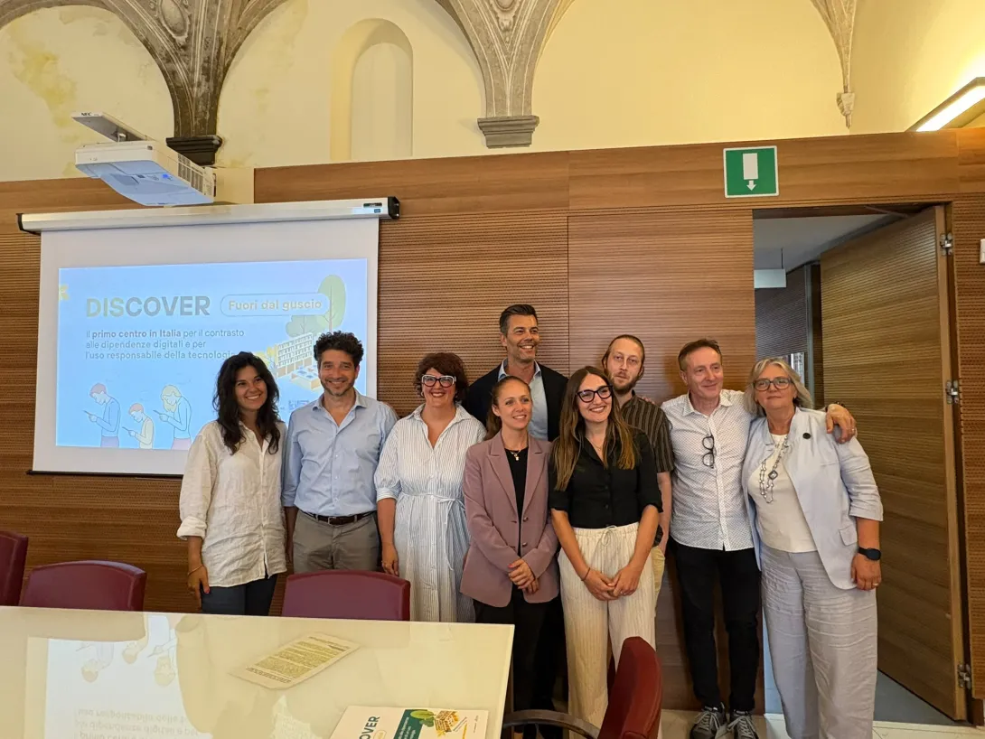 L'assessora Letizia Perini alla presentazione di Discover-Fuori dal Guscio