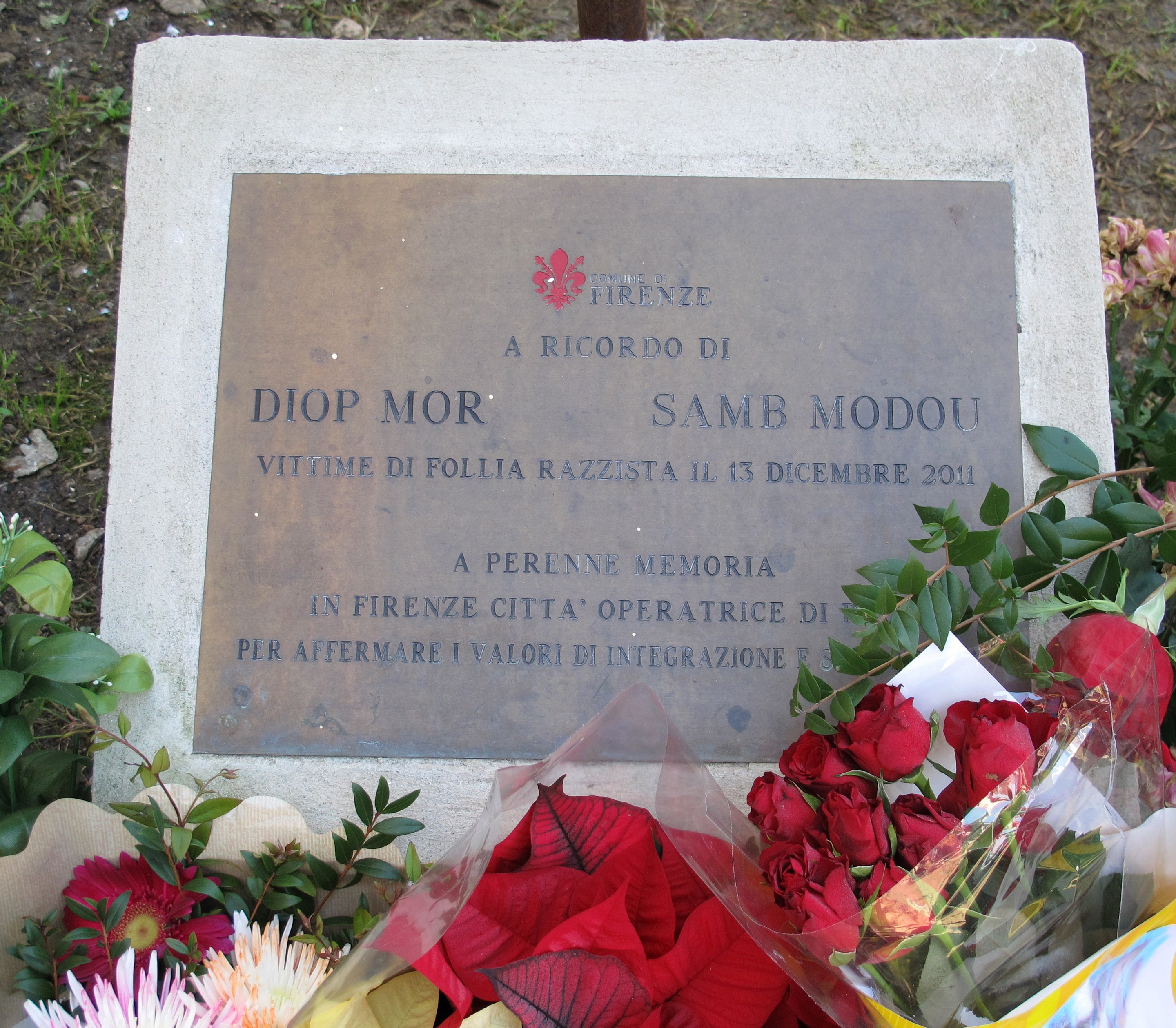 lapide in memoria strage piazza Dalmazia
