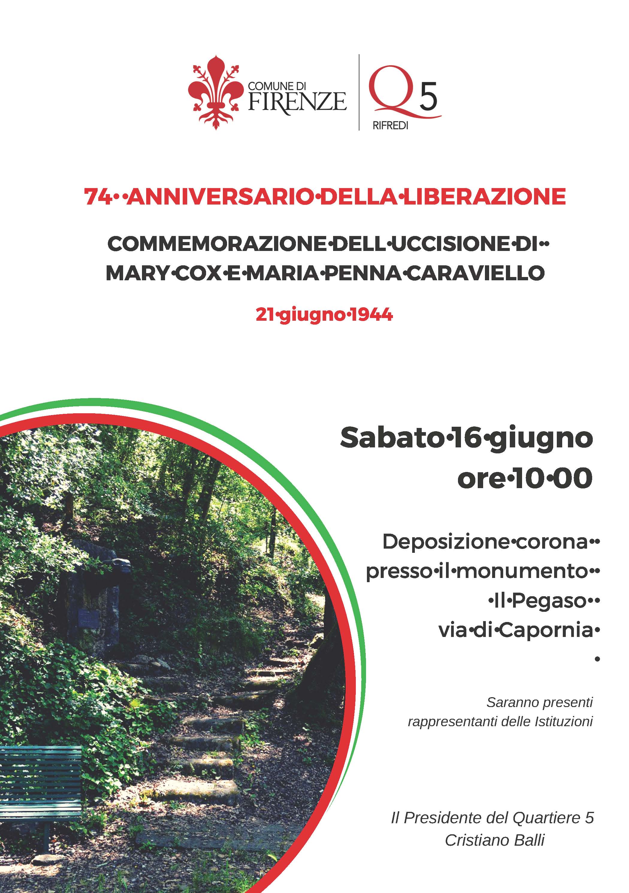 Anniversario della Liberazione al Q5 Anniversario della Liberazione al Q5