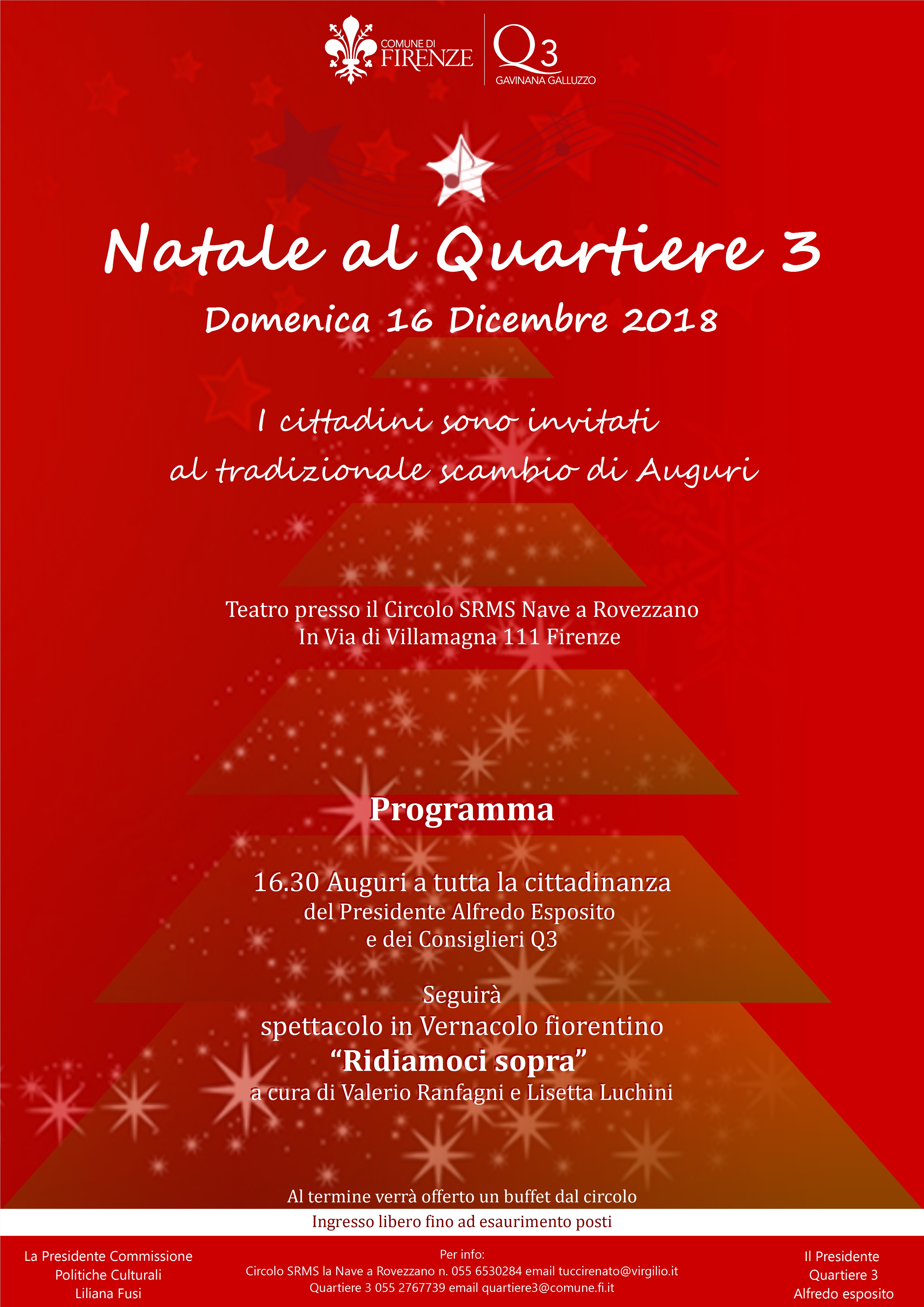 Auguri di Natale al Q3 Auguri di Natale al Q3