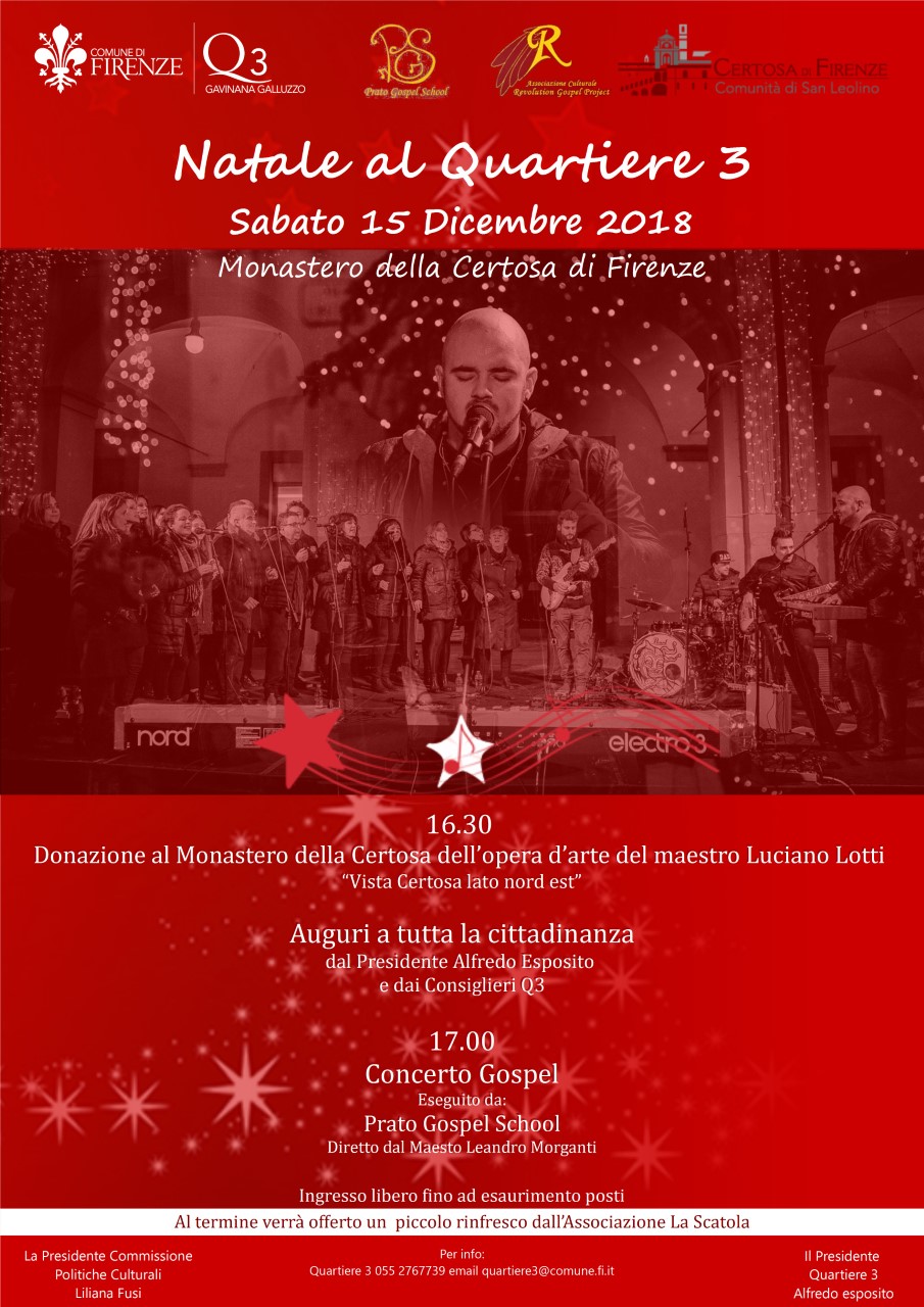 Concerto di Natale al Q3 Concerto di Natale al Q3