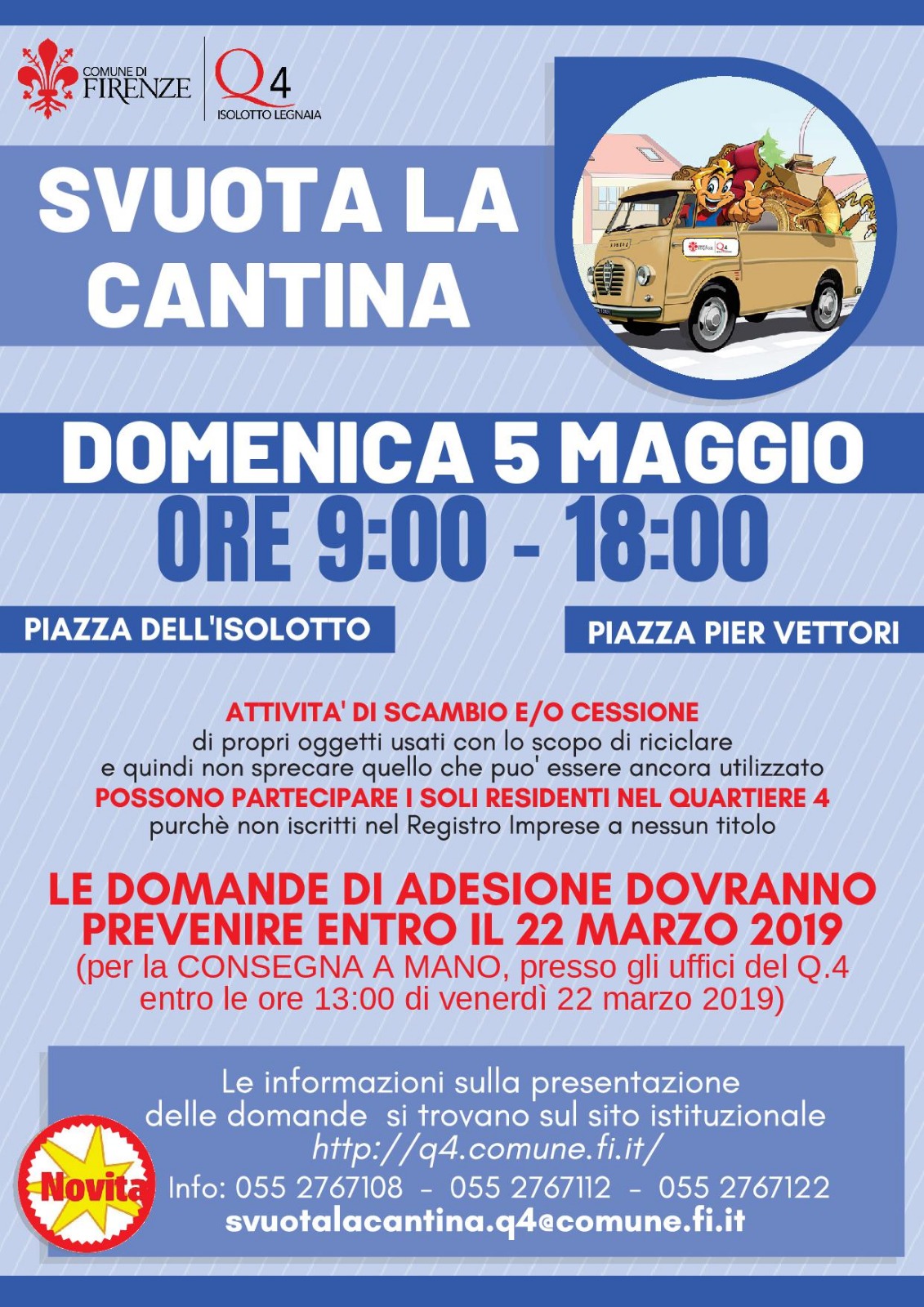Svuota la cantina