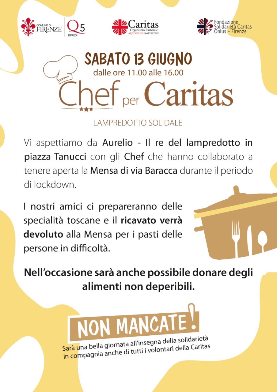 Chef per Caritas al quartiere 5 Chef per Caritas al quartiere 5