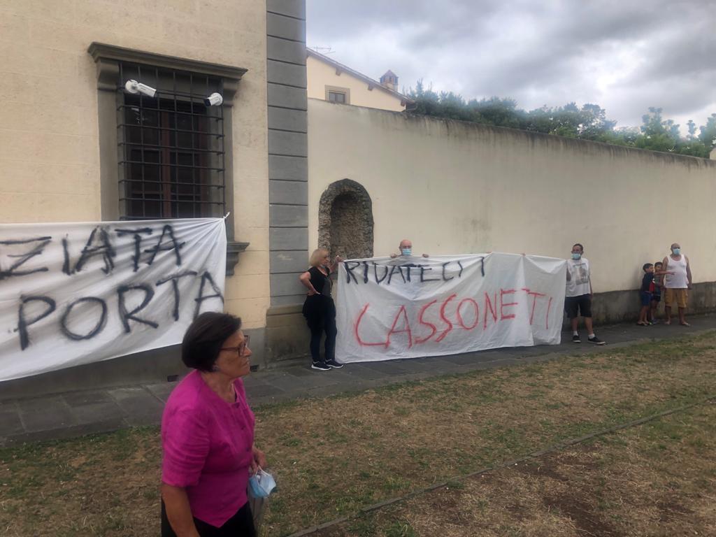 Presidio al Q3 contro il Porta a Porta Presidio al Q3 contro il Porta a Porta