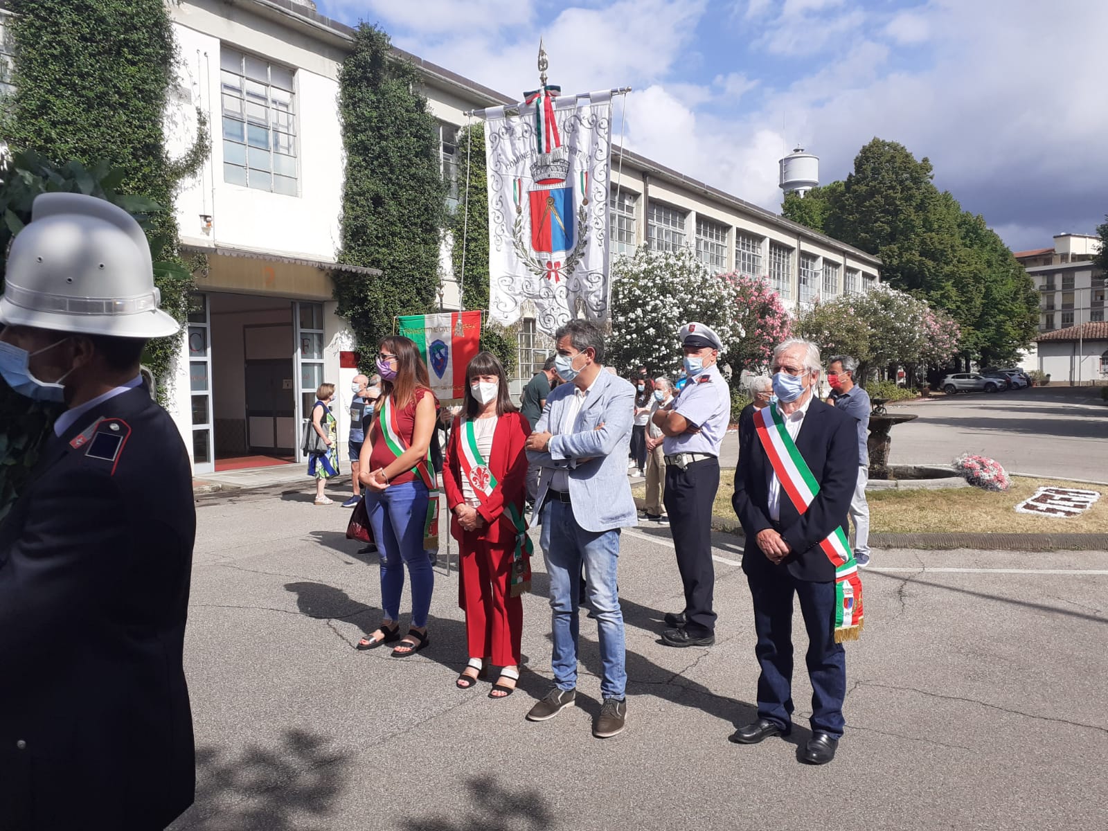 Commemorazione Strage di Castello 2021 al Q5 Commemorazione Strage di Castello 2021 al Q5