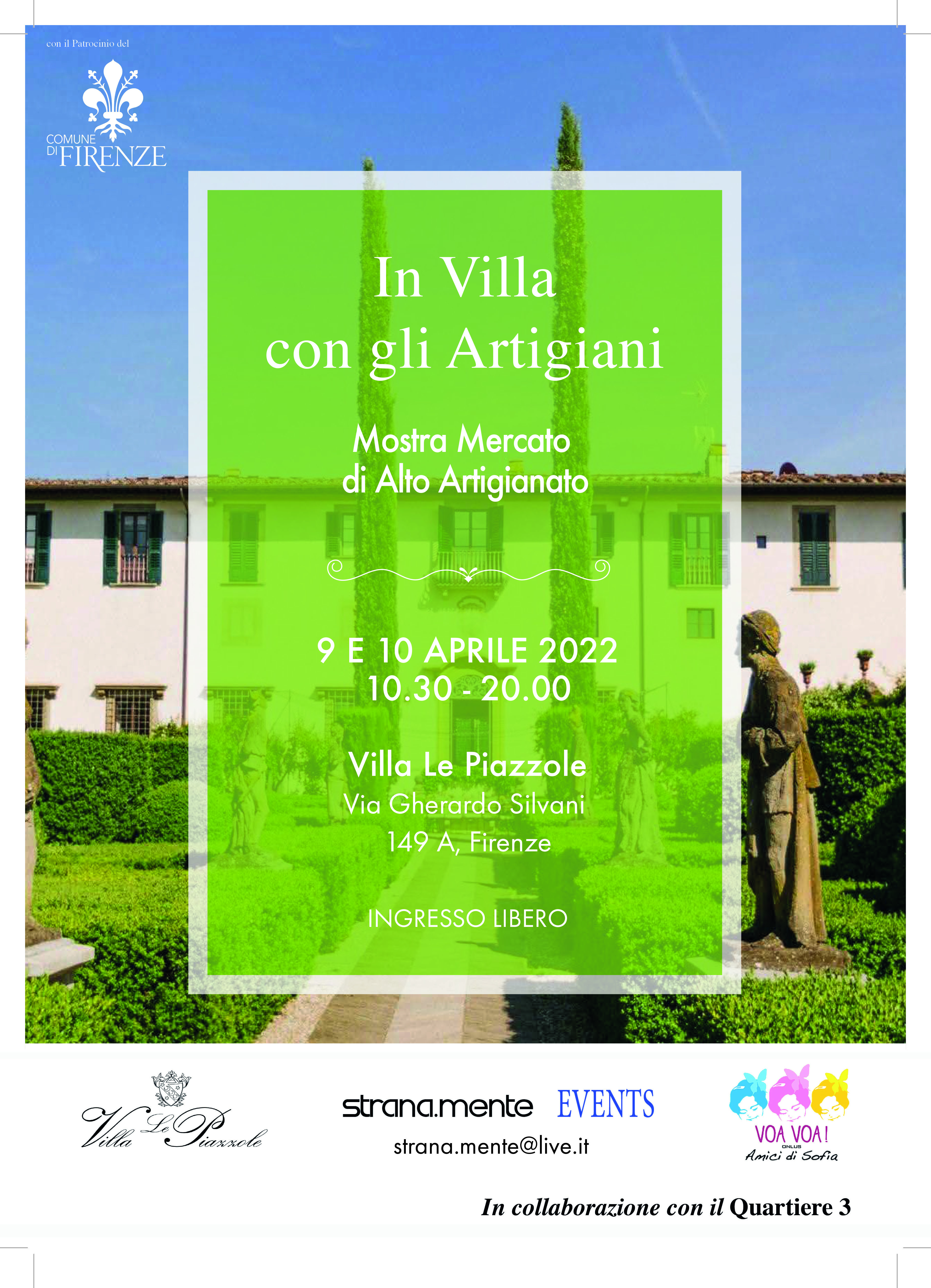In Villa con gli Artigiani In Villa con gli Artigiani