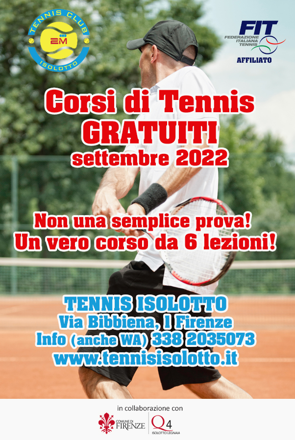 Corsi di tennis al Quartiere 4 Corsi di tennis al Quartiere 4