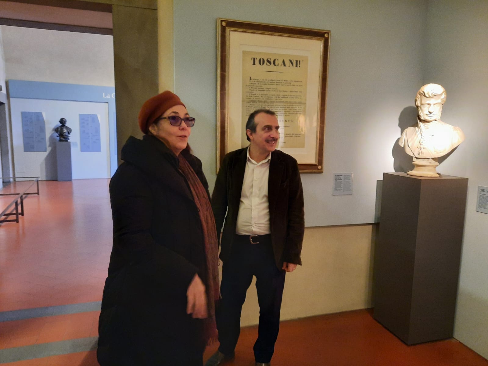 Il presidente Luca Milani con Mariela Castro Il presidente Luca Milani con Mariela Castro