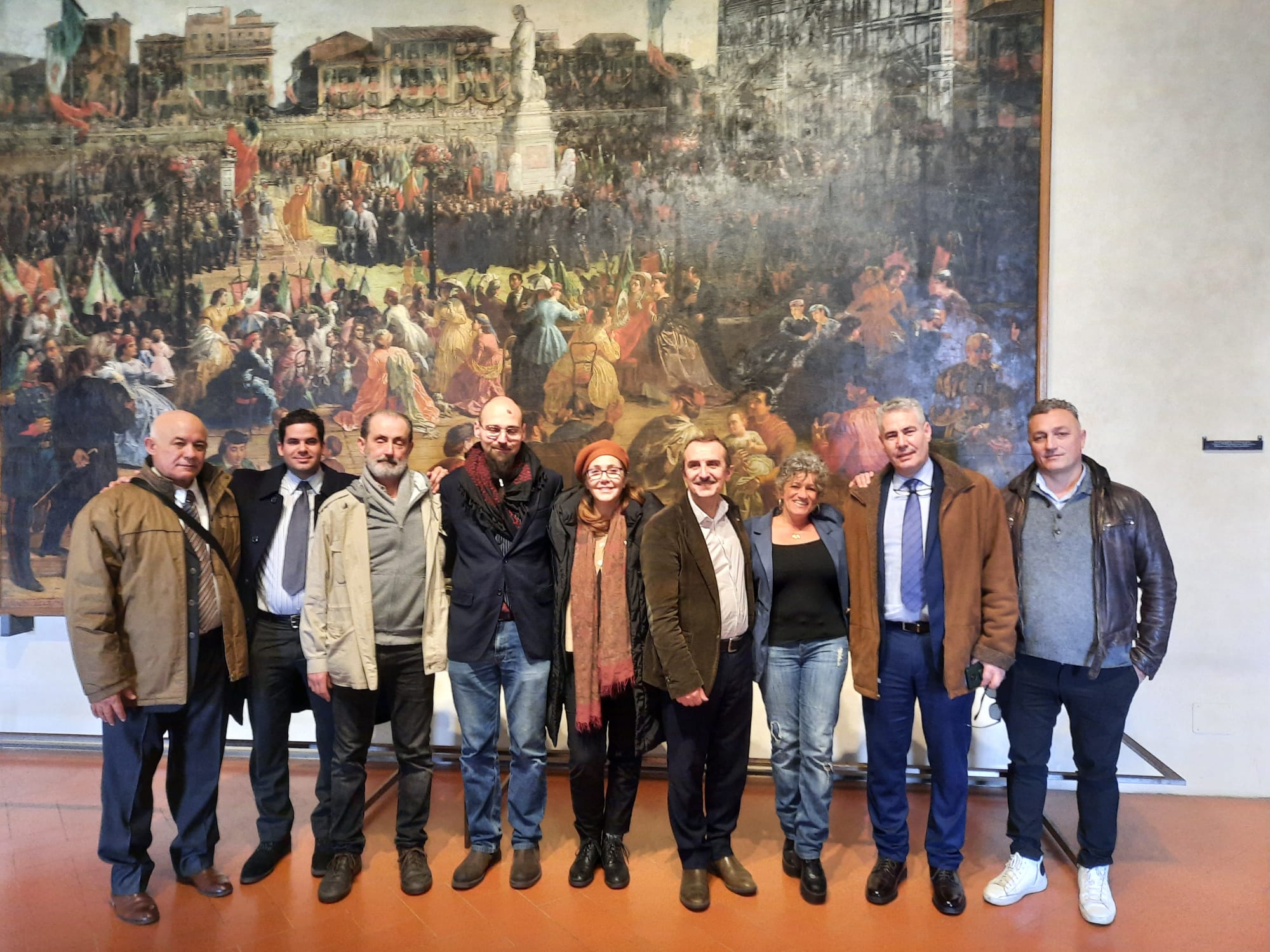 Il presidente Luca Milani con Mariela Castro Il presidente Luca Milani con Mariela Castro