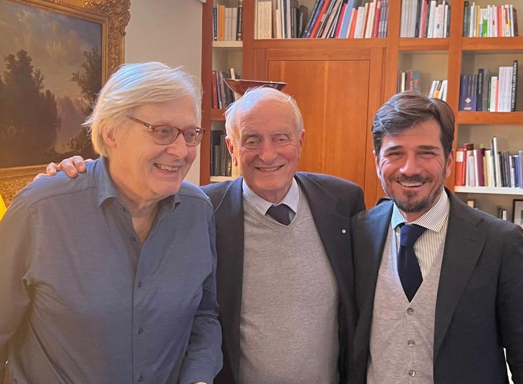Sgarbi, Razzanelli e Stella Sgarbi, Razzanelli e Stella