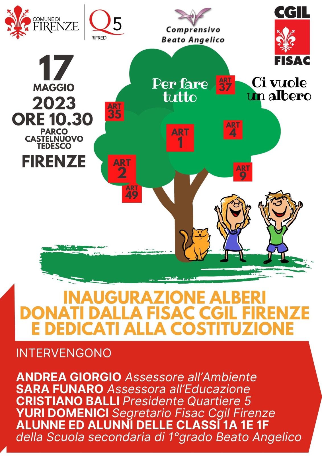 Alberi, Costituzione, lavoro Alberi, costituzione, lavoro