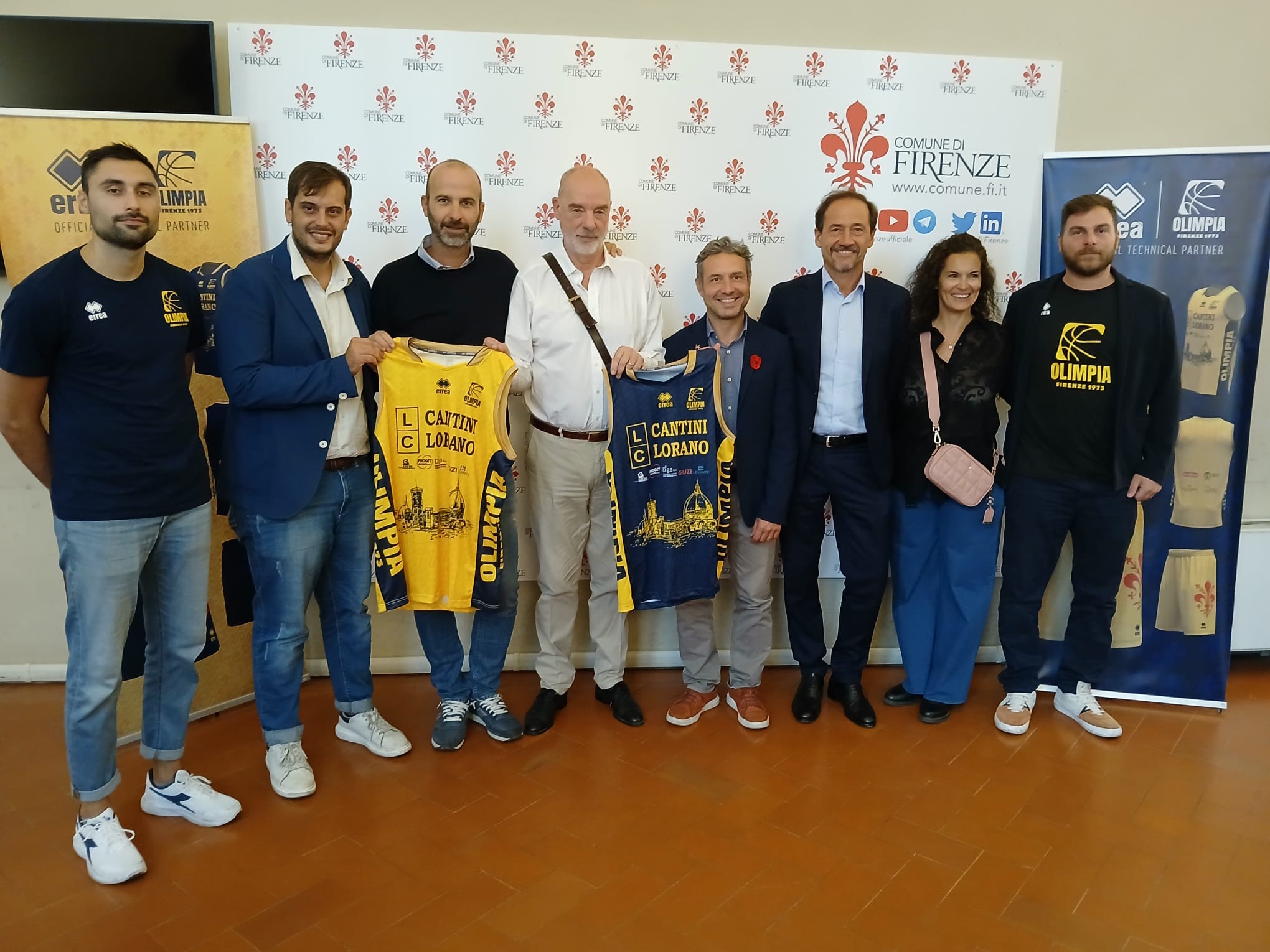 Presentata la Cantini Lorano Firenze Basket Presentata la Cantini Lorano Firenze Basket