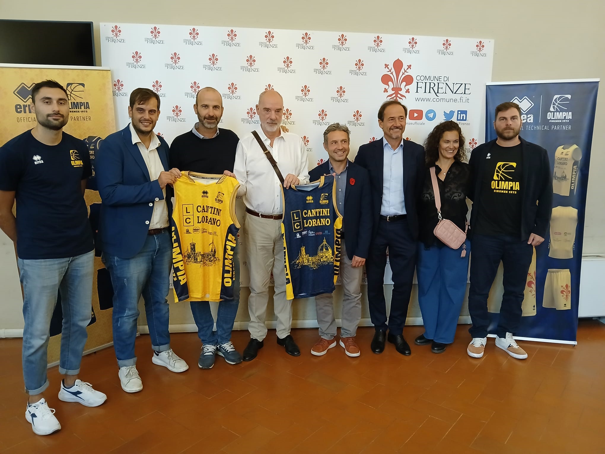 Presentata la Cantini Lorano Firenze Basket Presentata la Cantini Lorano Firenze Basket