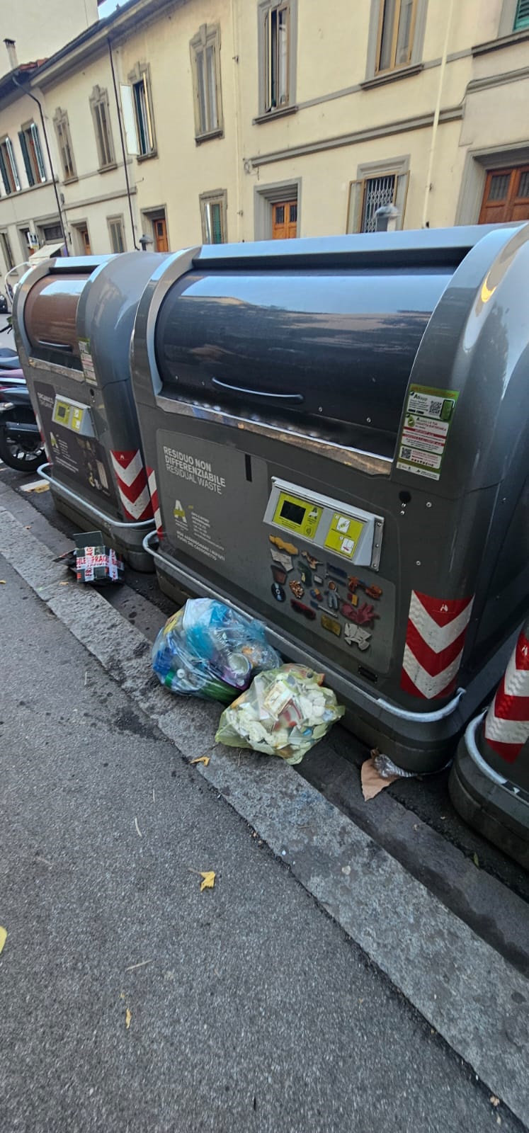 Cassonetti nel centro storico Cassonetti nel centro storico