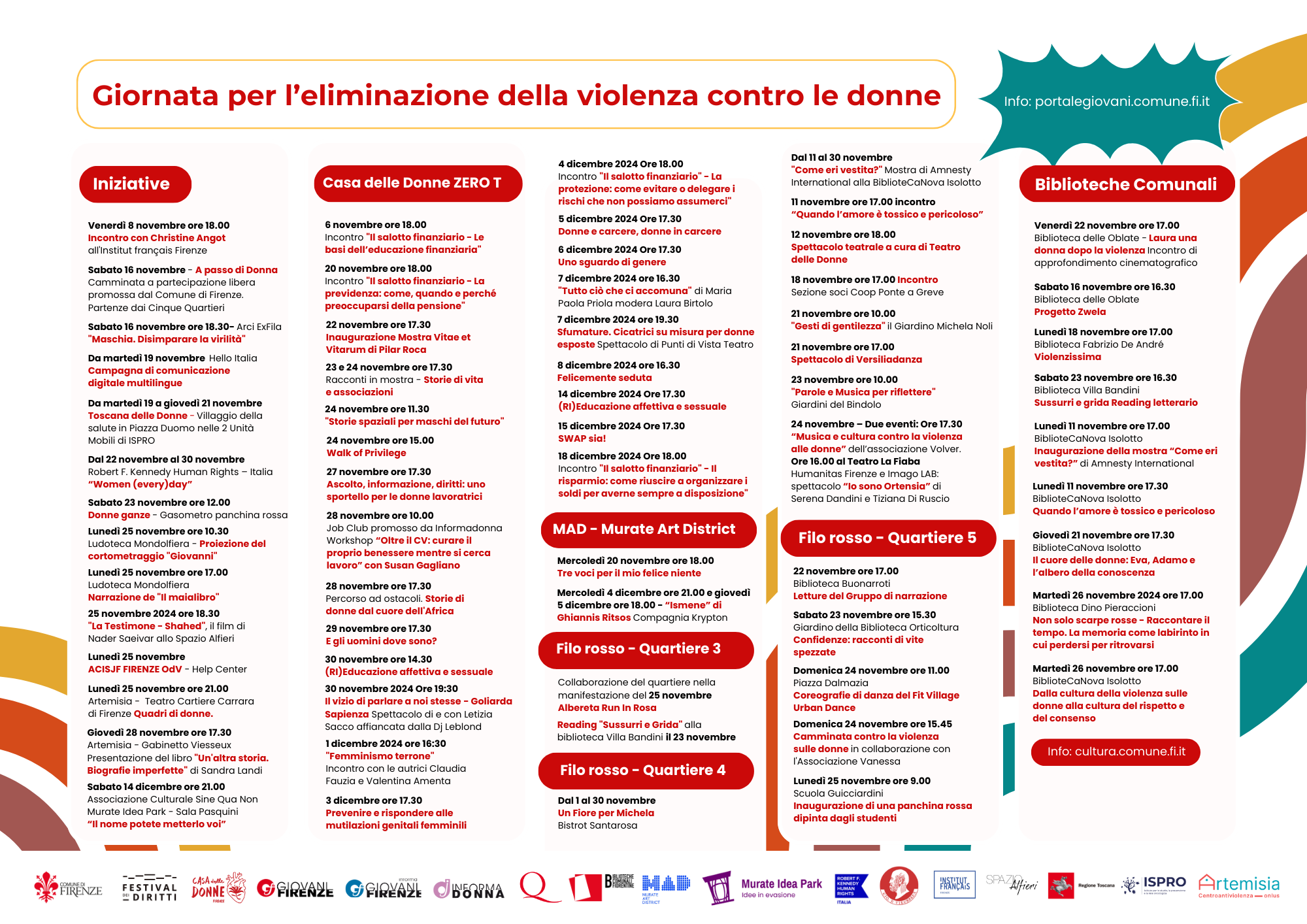 Giornata internazionale contro la violenza alle donne al Q3 Giornata internazionale contro la violenza alle donne al Q3