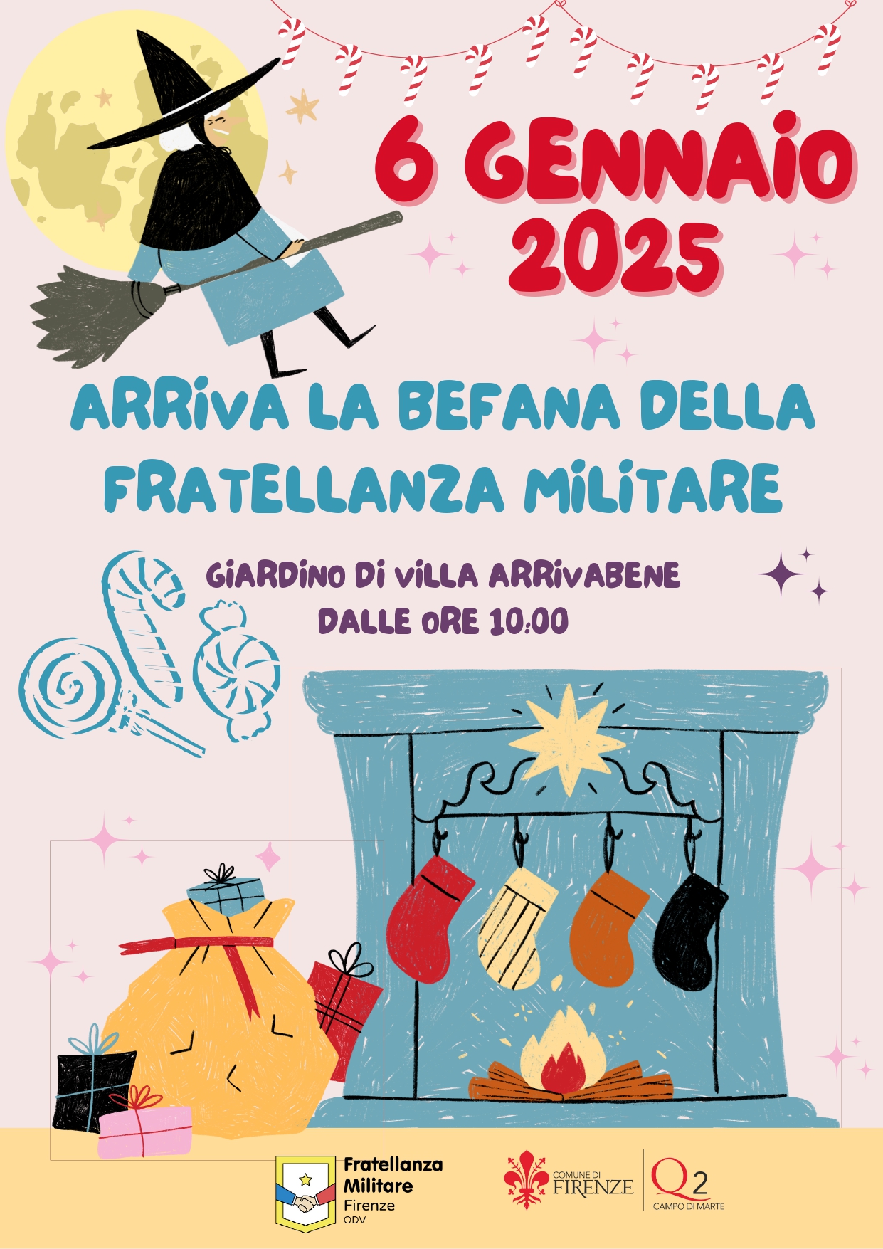 Befana della Fratellanza Militare al Quartiere 2 Befana della Fratellanza Militare al Quartiere 2