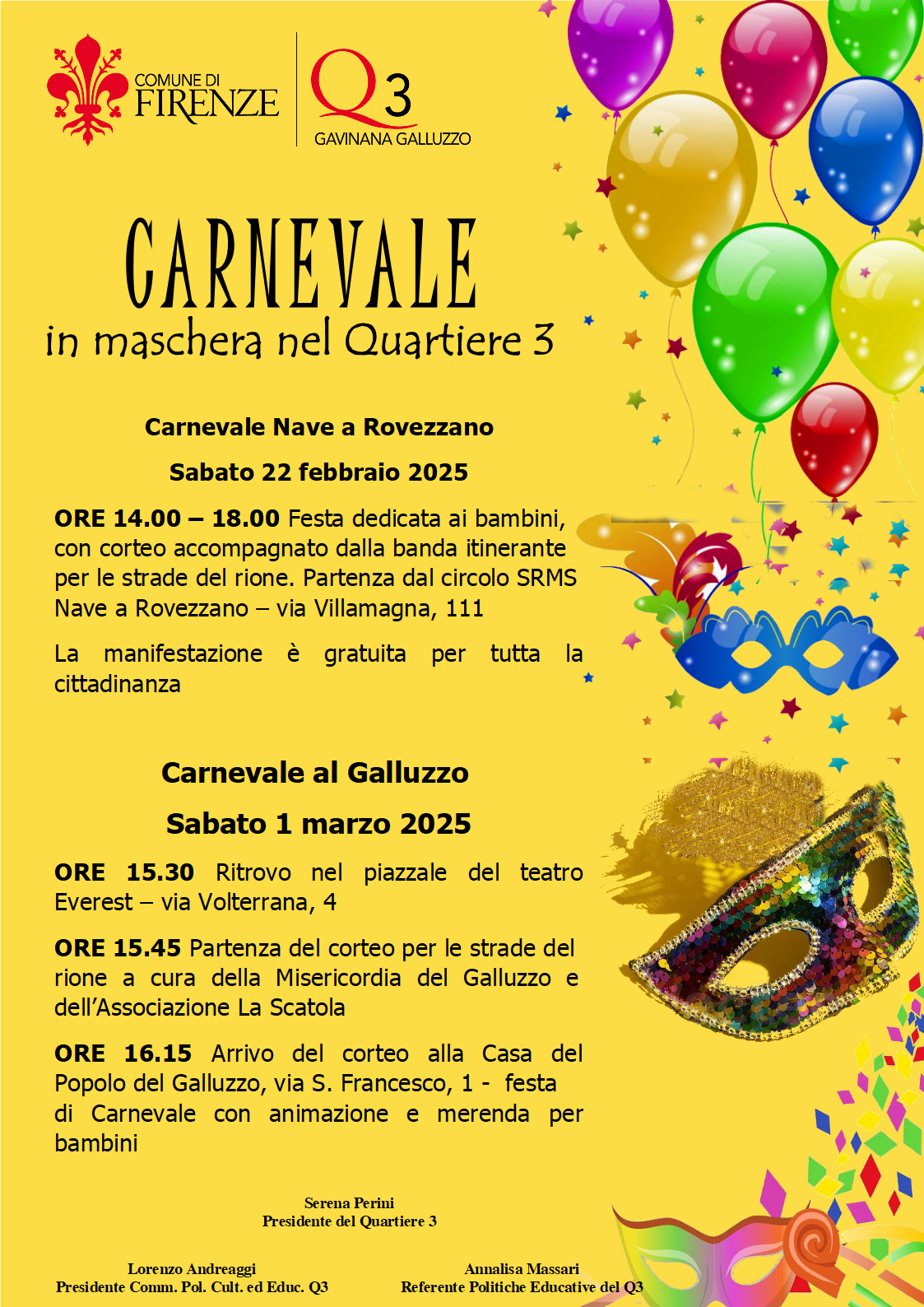 Carnevale al Quartiere 3 Carnevale al Quartiere 3