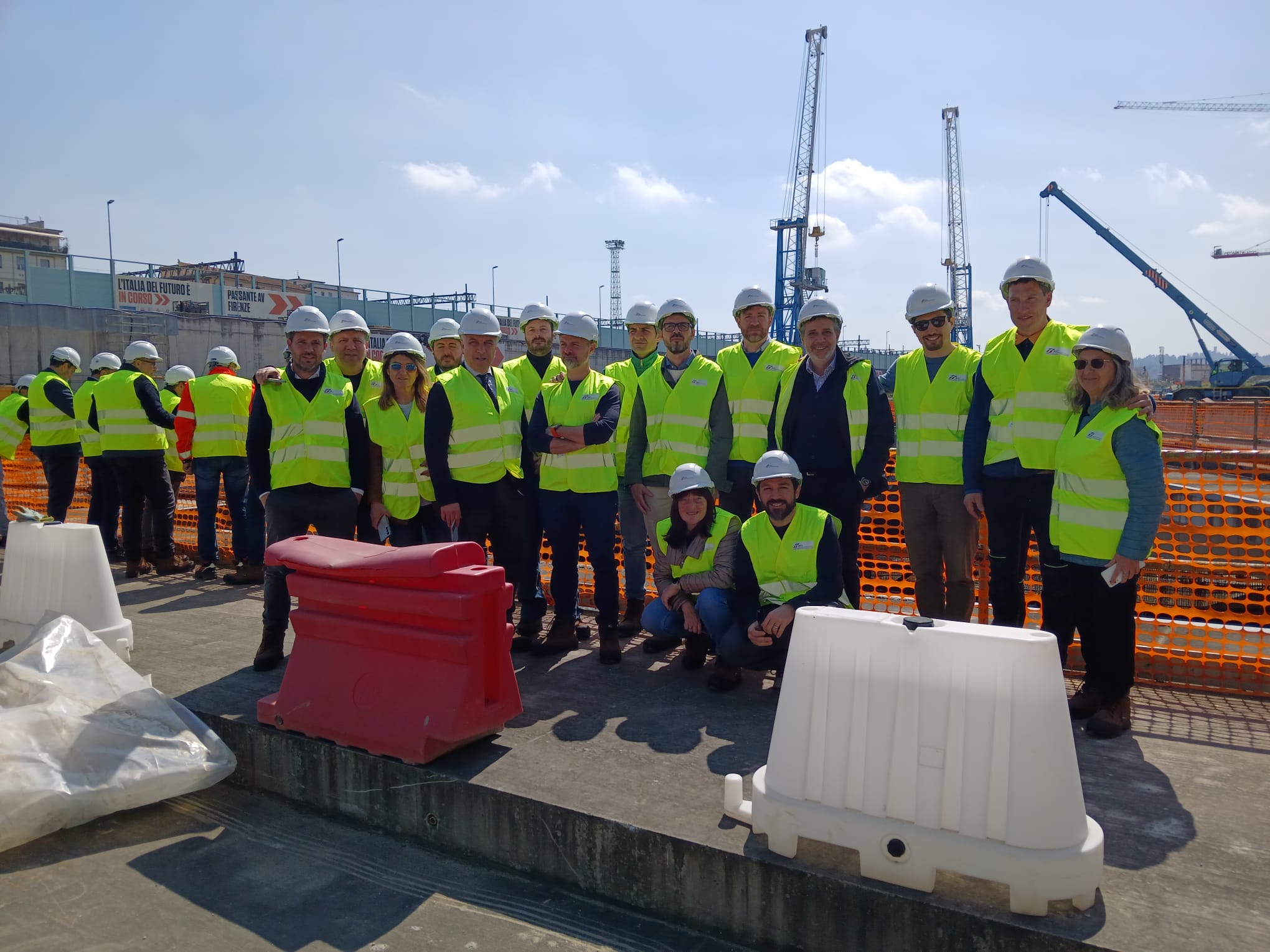 Commissione al cantiere TAV di Firenze Commissione al cantiere TAV di Firenze