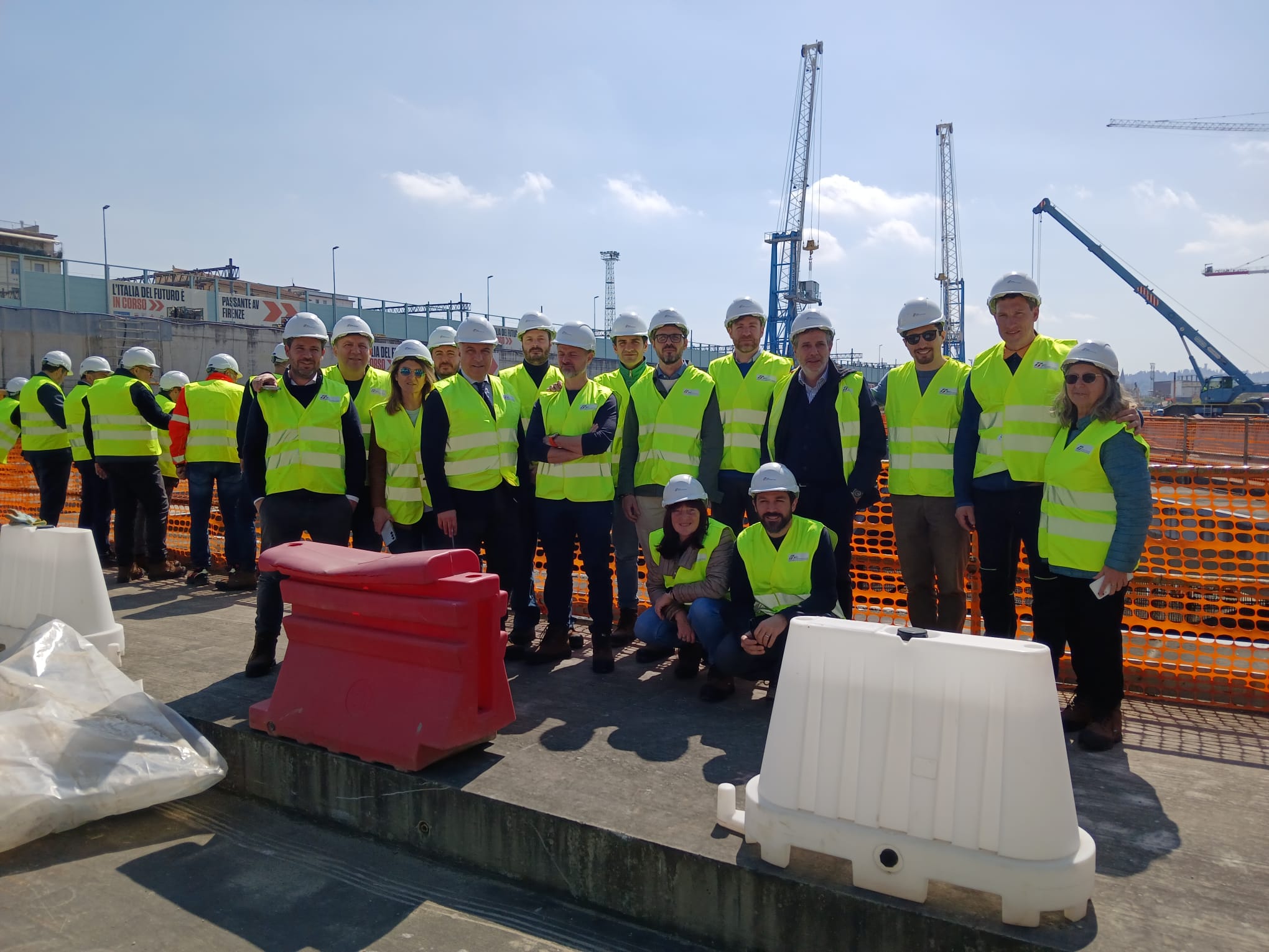 Commissione al cantiere TAV di Firenze Commissione al cantiere TAV di Firenze