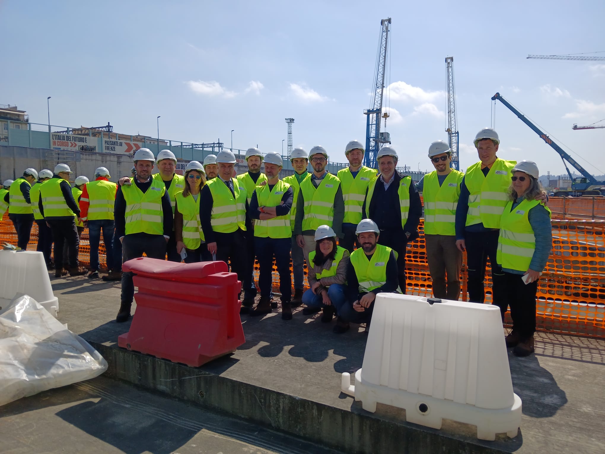 Commissione al cantiere TAV di Firenze Commissione al cantiere TAV di Firenze
