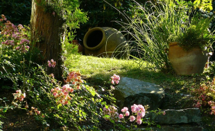 Mercato di piante al giardino dell'Orticoltura