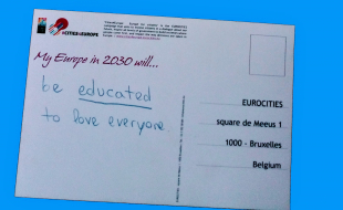 Cartolina Cities4Europe compilata