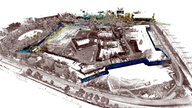 Prospetto delle aree soggette ad interento