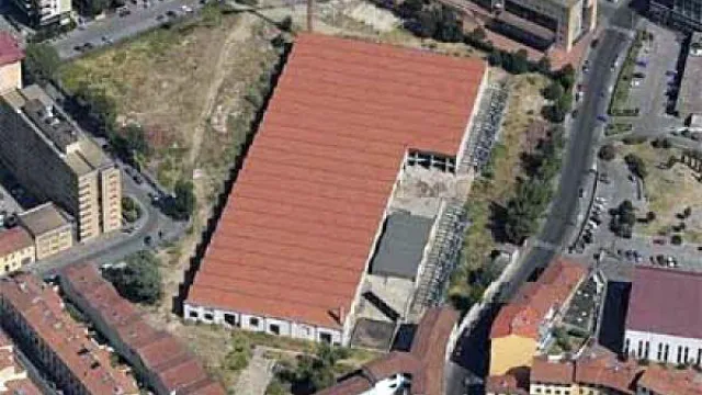 ex meccanotessile visto dall'alto