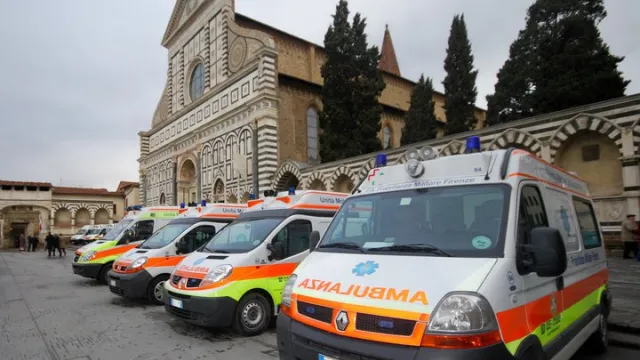 Vista sulla sede della Fratellanza Militare