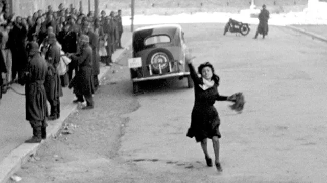 Anna Magnani nella 'scena madre' di 'Roma Città aperta'