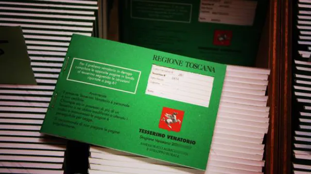 foto tesserino venatorio