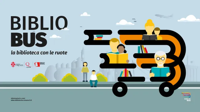 Logo del nuovo servizio Bibliobus 