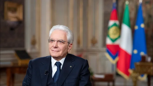 Il presidente della Repubblica Sergio Mattarella 