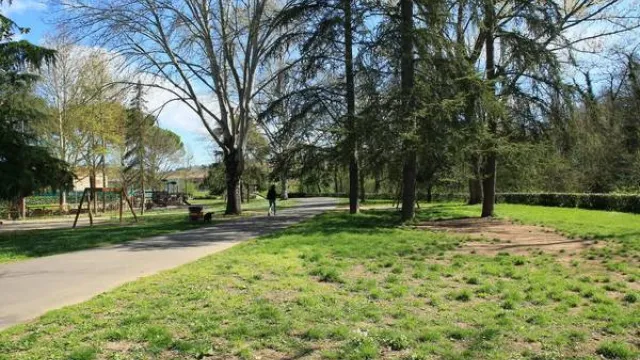 Il parco di viale Tanini al Galluzzo