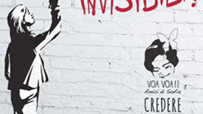Stencil murale rari non invisibili