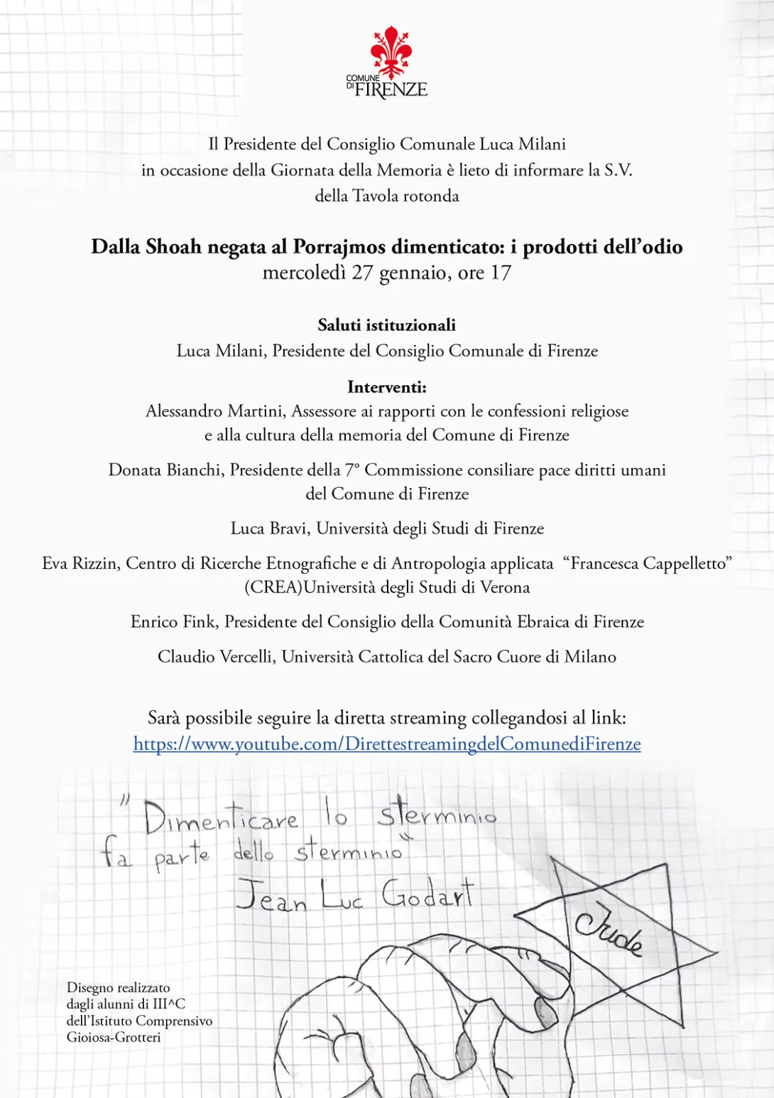 Giorno della Memoria 2021 Giorno della Memoria 2021