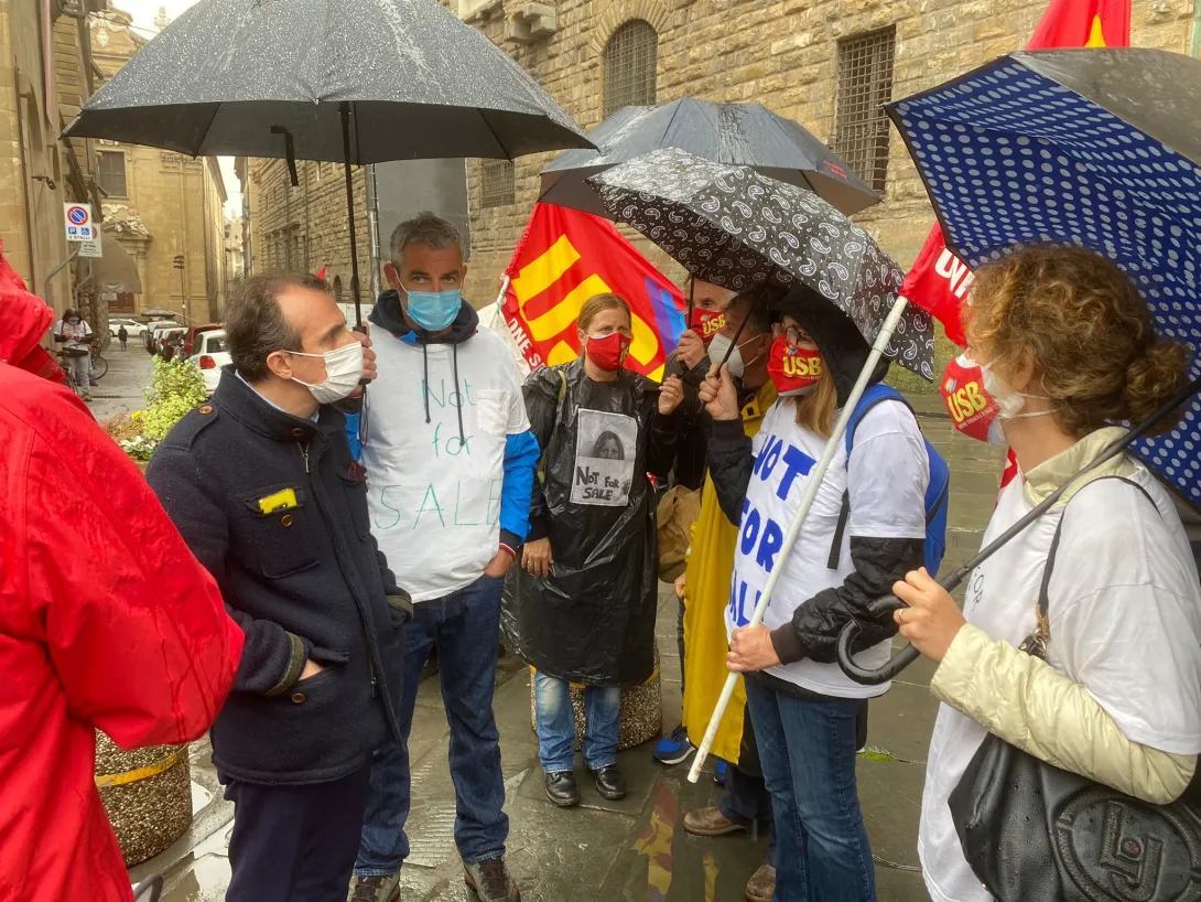 Manifestazione Toscana Aeroporti Handling